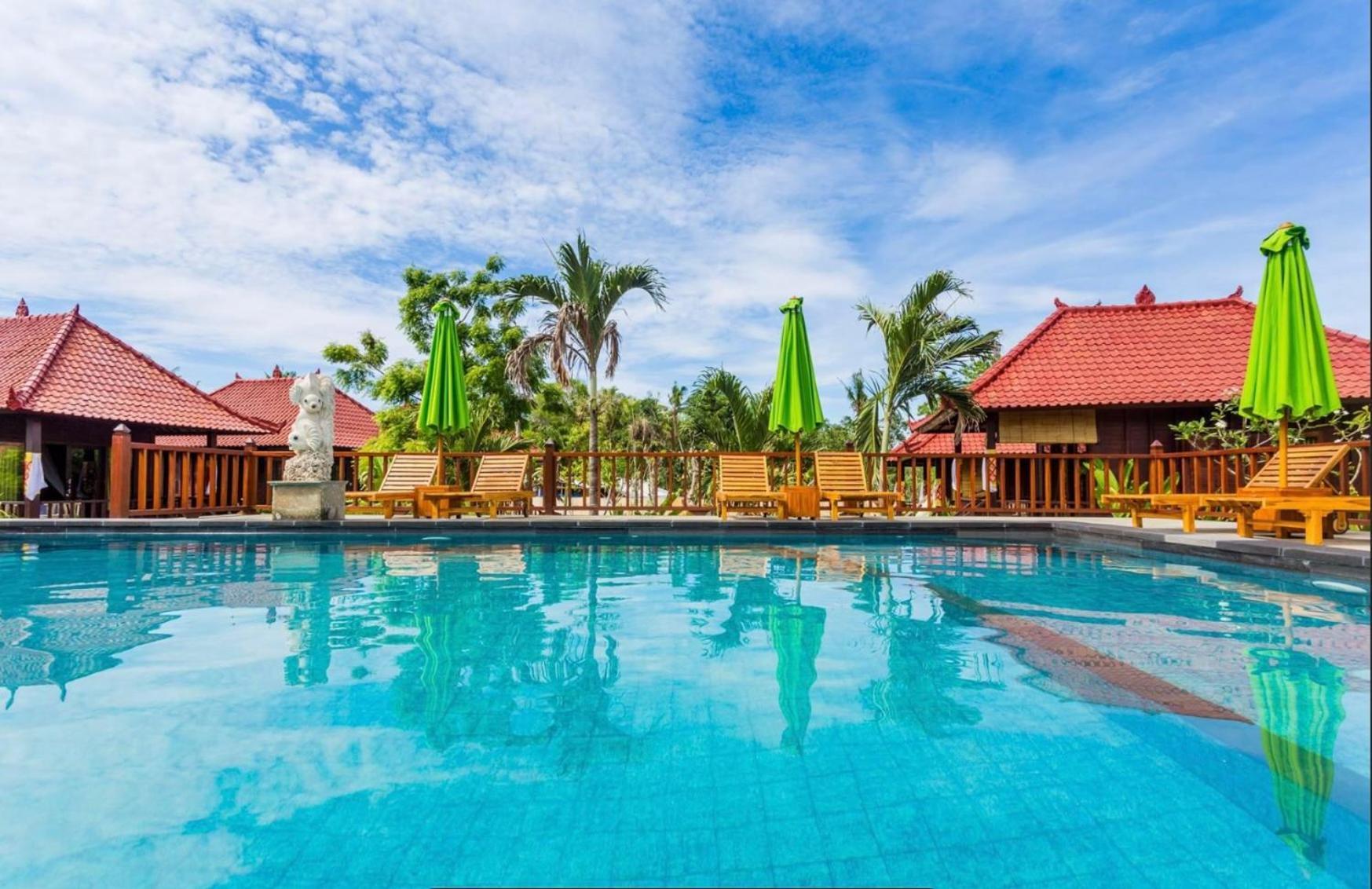 Island Cabanas Formerly Taman Sari Villa นูซาเลมโบงัน ภายนอก รูปภาพ